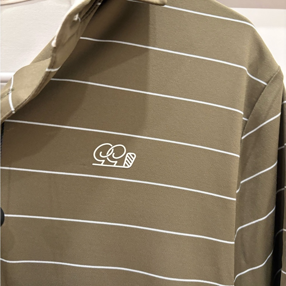 NWT Good Good Golf Stance Stripe Polo size small - Picture 4 of 8
